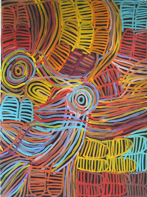 'Awelye - Body Paint' - Minnie Pwerle