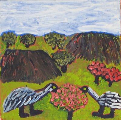 'Landscape' - Dora Wari